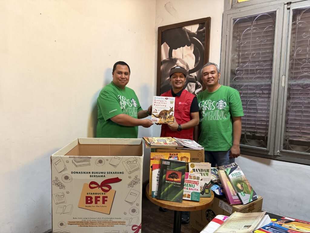 Relawan Starbucks pendampingan siswa SCYEP 2026